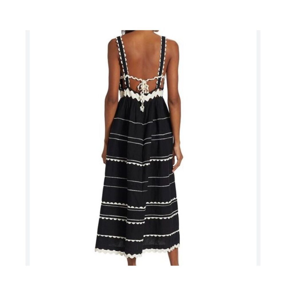 Sea NY Ryleigh Ric Rac Sleeveless Dress Size 2 - Picture 3 of 8